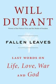 Cover of Fallen Leaves by Will Durant