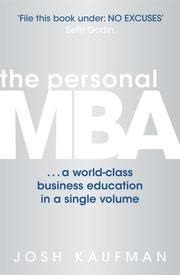 Cover of The Personal MBA by Josh Kaufman
