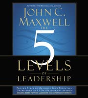 Cover of The 5 Levels of Leadership by John C. Maxwell