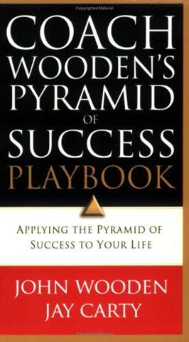 Cover of The Pyramid of Success by John Wooden