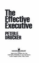 Cover of The Effective Executive