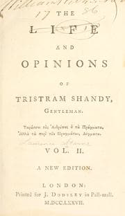 Cover of The Life and Opinions of Tristram Shandy, Gentleman by Laurence Sterne