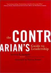 Cover of The Contrarian's Guide to Leadership by Steven B. Sample