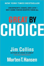 Cover of Great by Choice