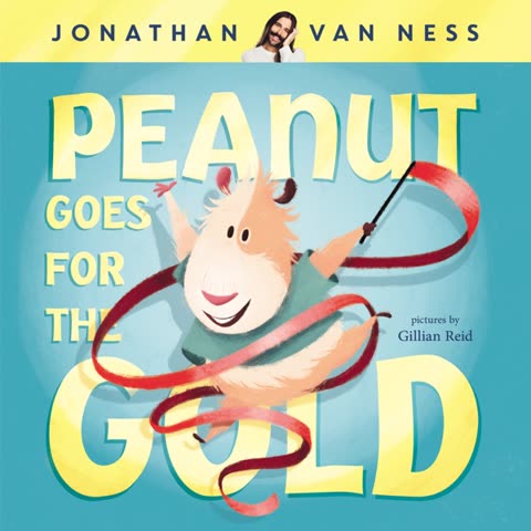 Cover of Peanut Goes for the Gold by Jonathan Van Ness