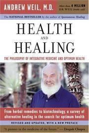 Cover of Health and Healing by Andrew Weil