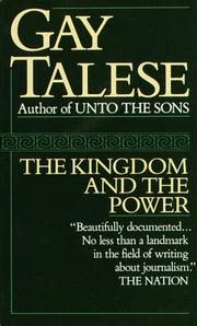 Cover of The Kingdom and the Power by Gay Talese