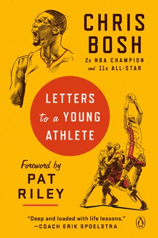 Cover of Letters of a Young Athlete by Chris Bosh