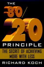 Cover of The 80/20 Principle