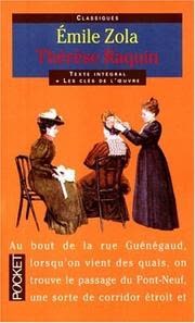 Cover of Thérèse Raquin by Émile Zola