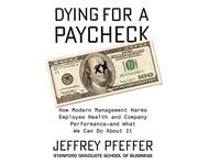Cover of Dying for a Paycheck