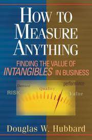Cover of How to Measure Anything by Hubbard