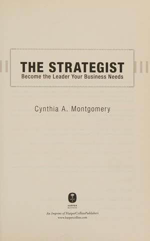 Cover of The Strategist: Be the Leader Your Business Needs