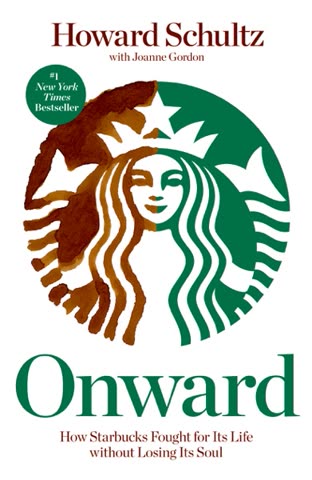 Cover of Onward by Howard Schultz