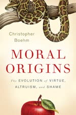 Cover of Moral Origins: The Evolution of Virtue, Altruism, and Shame