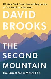 Cover of The Second Mountain by David Brooks