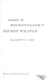 Cover of Rockefeller's Secret Weapon by Unknown