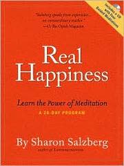 Cover of Real Happiness by Sharon Salzberg
