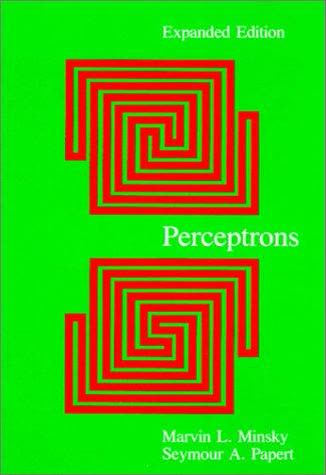 Cover of Perceptrons by Marvin Minsky and Seymour Papert