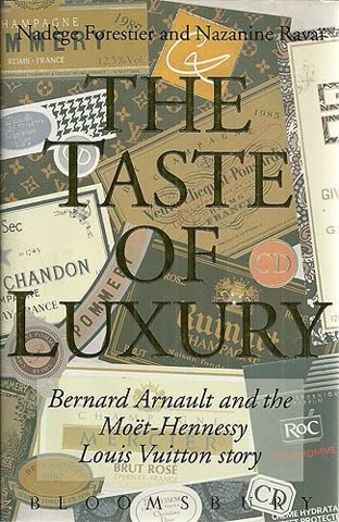 Cover of The Taste of Luxury: Bernard Arnault and the Jews of LVMH by Angelina Rascouet and Brad Stone