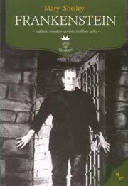 Cover of Frankenstein by Mary Shelley