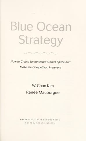 Cover of Blue Ocean Strategy