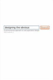 Cover of Designing the Obvious by Robert Hoekman Jr.