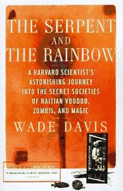 Cover of The Serpent and the Rainbow by Wade Davis