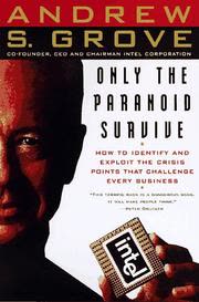 Cover of Only the Paranoid Survive