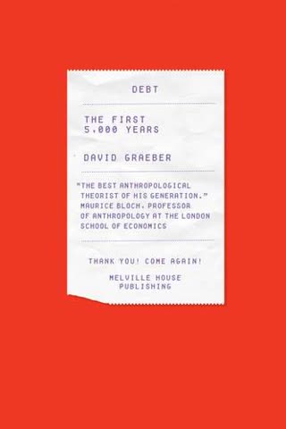Cover of Debt: The First 5,000 Years by David Graeber
