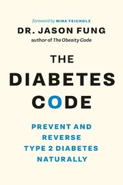 Cover of The Diabetes Code by Jason Fung