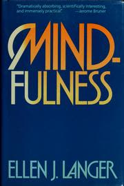 Cover of Mindfulness by Ellen Langer