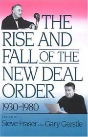 Cover of The Rise and Fall of the New Deal Order