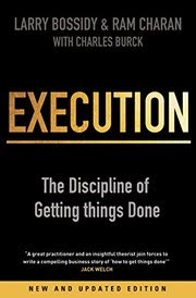 Cover of Execution: The Discipline of Getting Things Done