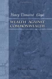 Cover of Wealth Against Commonwealth