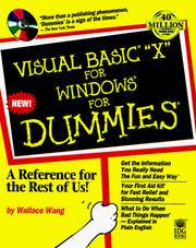 Cover of Visual Basic For Dummies by Wallace Wang