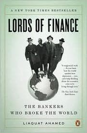 Cover of Lords of Finance