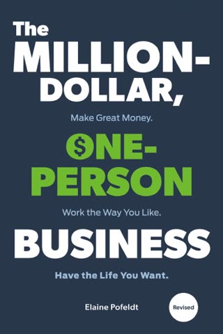 Cover of The Million-Dollar, One-Person Business