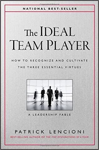 Cover of The Ideal Team Player: How to Recognize and Cultivate The Three Essential Virtues