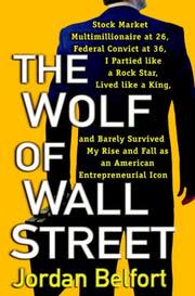 Cover of The Wolf of Wall Street by Jordan Belfort