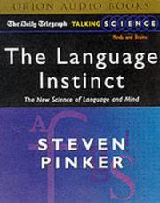 Cover of The Language Instinct by Stephen Pinker
