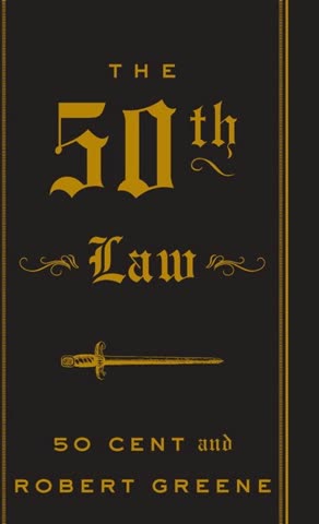 Cover of The 50th Law by Robert Greene and 50 Cent