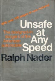 Cover of Unsafe at Any Speed